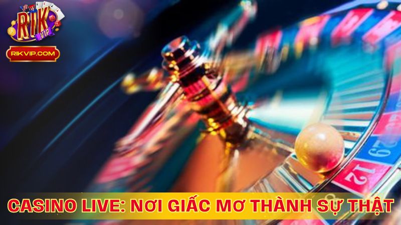 Casino Live: Nơi Giấc Mơ Thành Sự Thật