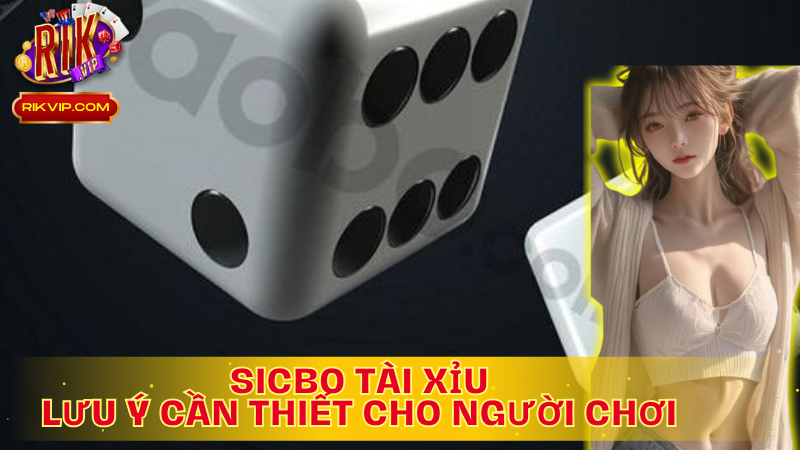 Những lưu ý cần thiết khi chơi Sicbo Tài Xỉu